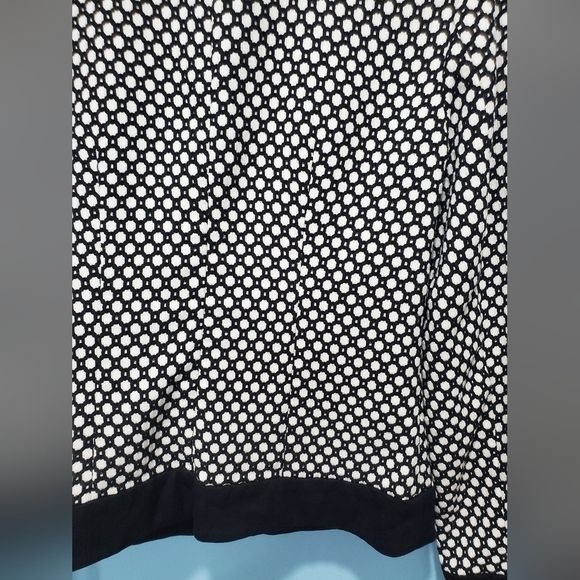 Bundle Only: Doncaster Long Sleeve Jacket B&W Geometrical Blazer Sz 2 - Picture 3 of 12